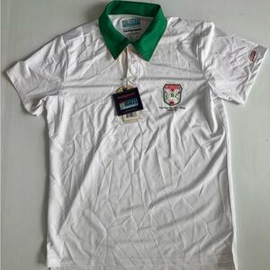 RSVLTS Polo Shirt Mens M White‎ Caddyshack Breakfast Balls Golf Bushwood